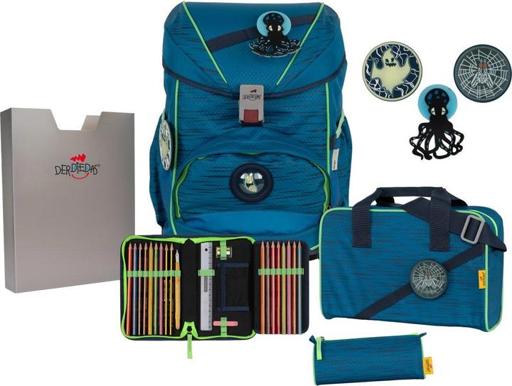 Produktbild Derdiedas ErgoFlex Schulrucksack Set Ghost (22 l)