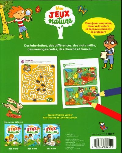 Produktbild Mes jeux nature : dès 9 ans (Französisch, Loubier Virginie, Audouin Laurent, 2023)