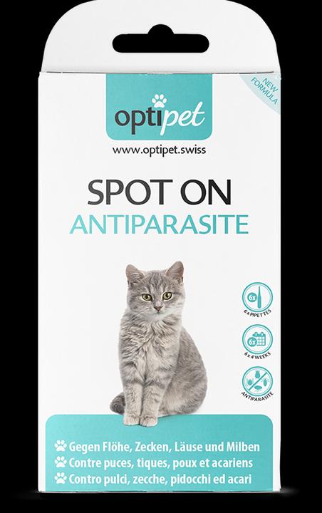 Actual product image OptiPet Spot on (Cat, 6 ml)