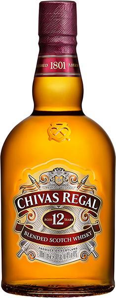 Immagine prodotto Chivas Regal Whisky 12 anni cassa 1 l (Whisky scozzese, Miscelato Whisky, 1 x 10 l)