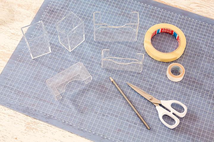 Actual product image tesa Powerbond TRANSPARENT double-sided mounting tape (19 mm)