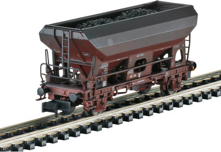 Actual product image MiniTrix N Goods wagon set DB side unloading wagon