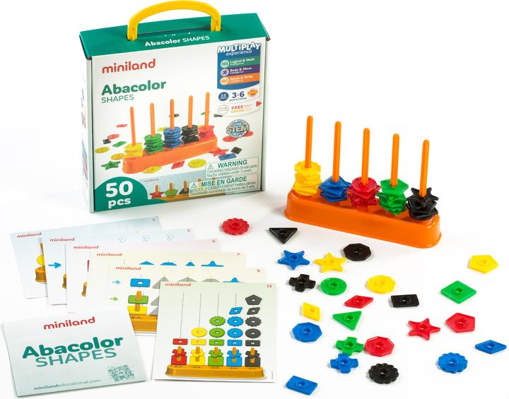 Image du produit Miniland Abacolor Shapes