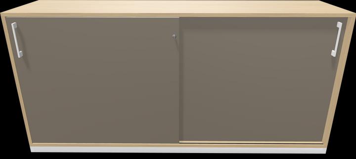 Actual product image Narbutas Choice sliding door cabinet (160 x 40 x 76 cm)