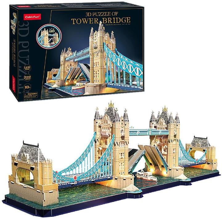Immagine prodotto Van der Meulen Puzzle 3d Ponte della Torre LED (222 pezzi)