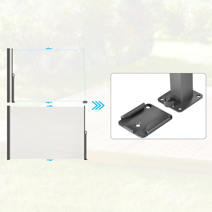 Immagine prodotto Casaria Tenda da sole laterale (3 m)