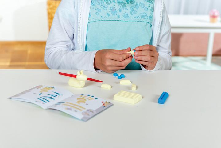 Actual product image Fimo unicorn