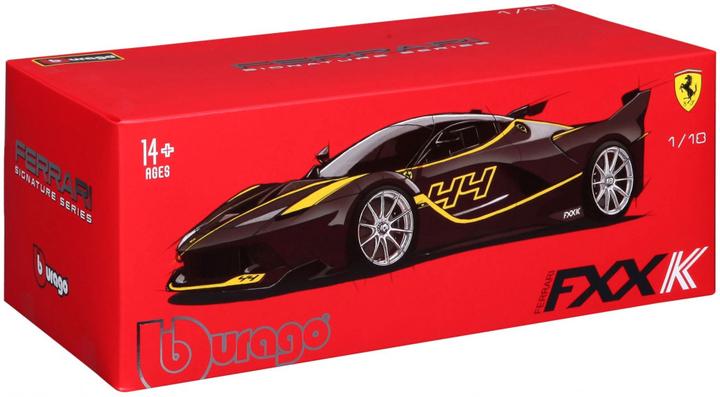 Image du produit Bburago Diecast 1:18 Signature Ferrari Ferrari Fxx K #44 Black Ages 3+ 18-16907