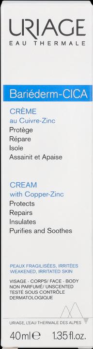 Actual product image Uriage Bariéderm Cica Cream Cream (Body cream, 40 ml)