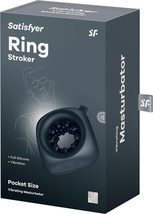 Produktbild Satisfyer Ring Stroker Masturbator & Vibrator (0.91 cm)