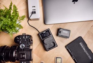 Productafbeelding Newell Cameralader FDL-USB-C Tweekanaals lader voor EN-EL15 batterijen (Lader)