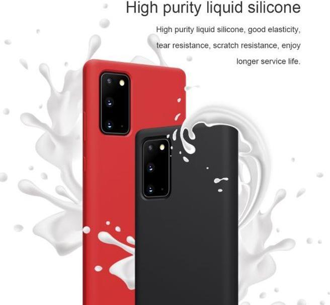 Actual product image Nillkin Flex Pure Series Silicone Sleeve (Samsung Galaxy Note 20)