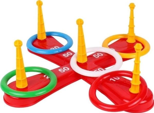 Technok Das Spiel besteht darin, Ringe zu werfen