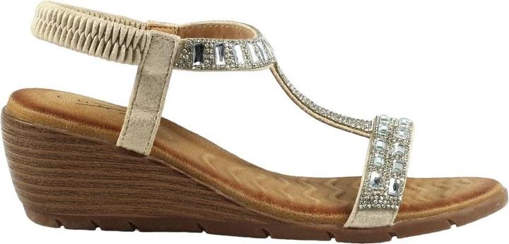 Lunar Sandalen mit Keilabsatz Macie (37)