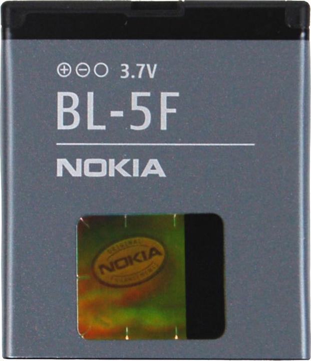 Actual product image Nokia BL-5F Battery for Mobile Phone Li-Ion 950 mAh (Rechargeable battery, Nokia 3230)