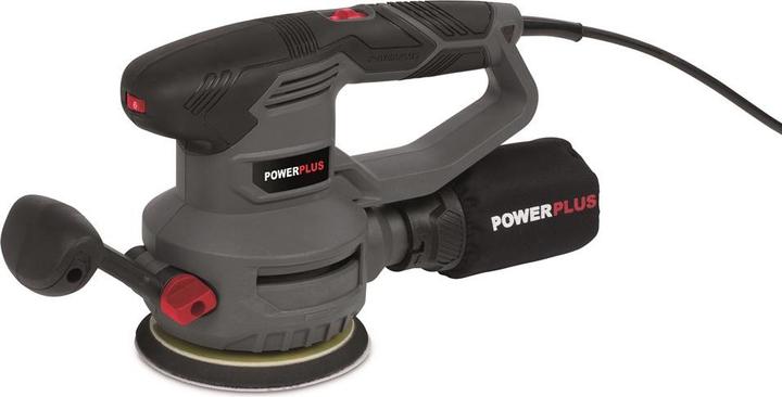 Produktbild Powerplus Exzenterschleifer 450W Ø 125mm - 5 Acc. (Schwingschleifer, 450 W)