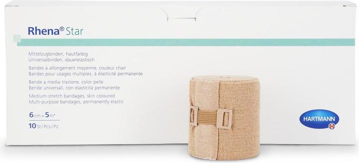 Image du produit Rhena Star L Bandes élastiques 12cmx blanc