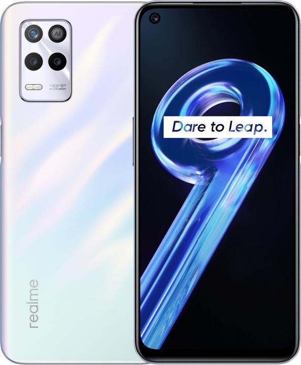 Actual product image realme 9 (64 GB, Stargaze White, 6.60", Hybrid Dual SIM, 50 Mpx, 5G)