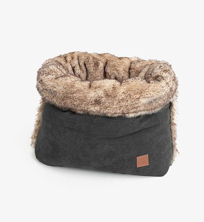 Actual product image Pet & Co. Snuggle Bag Snuggle Cord Charcoal S (Dog, Cat)