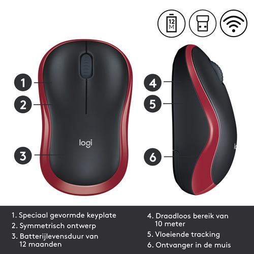 Immagine prodotto Logitech M185 (Senza fili)