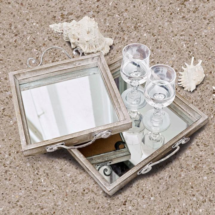Produktbild Loberon Tablett 2er Set Tess