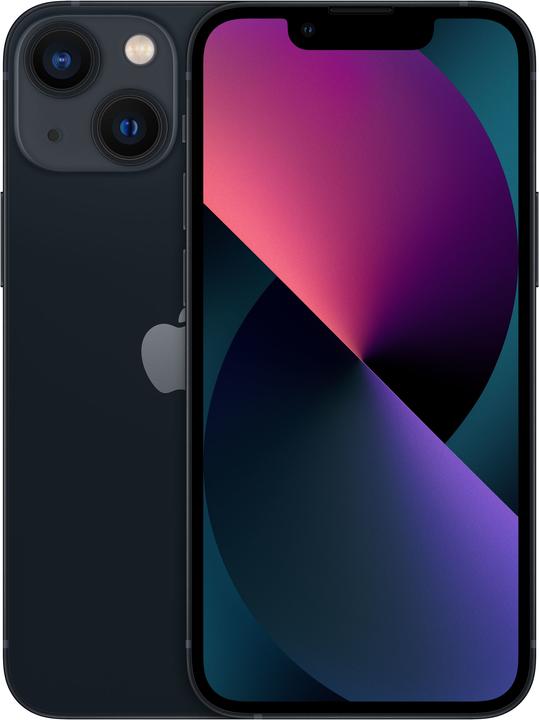 Apple iPhone 13 mini (128 GB, Midnight, 5.40", SIM + eSIM, 12 Mpx, 5G)