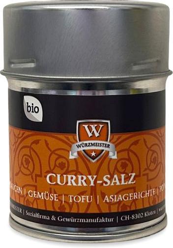 Produktbild Würzmeister Bio Curry Salz (75 g)