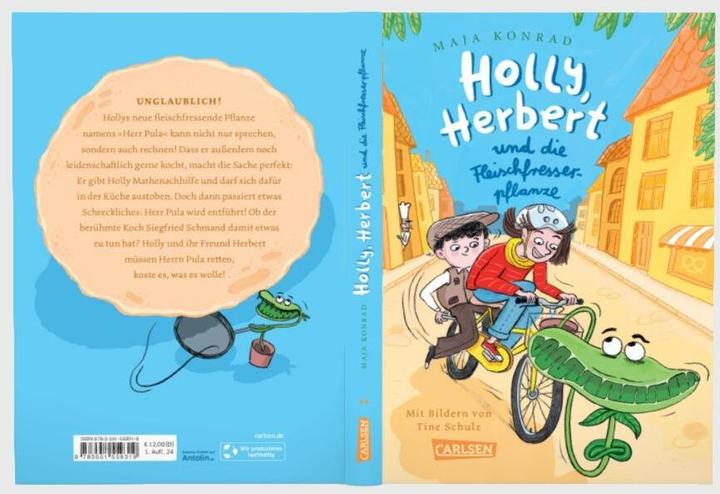 Actual product image Holly, Herbert und die Fleischfresserpflanze (Maja Konrad, Tine Schulz, German)