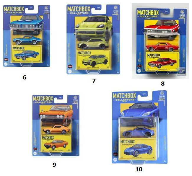 Produktbild Matchbox GBJ48 - Sammler Edition Sortiment