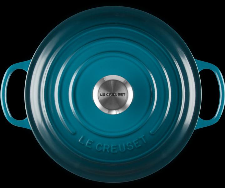 Image du produit Le Creuset Signature (20 cm, Cocotte + faitout, Fonte, Émail)