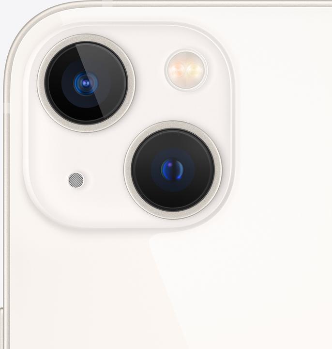 Produktbild Apple iPhone 13 (128 GB, Polarstern, 6.10", SIM + eSIM, 12 Mpx, 5G)