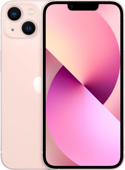 Apple iPhone 13 (128 GB, Pink, 6.10", SIM + eSIM, 12 Mpx, 5G)