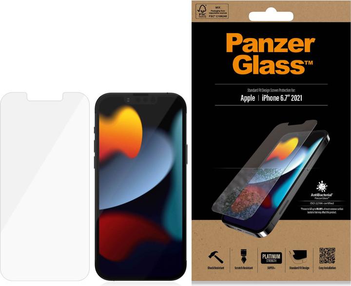 Produktbild PanzerGlass Standard Fit (1 Stück, Apple iPhone 13 Pro Max)