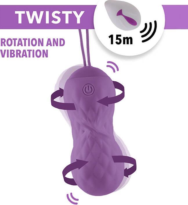 Immagine prodotto FeelzToys Palle d'amore in movimento telecomandato Twisty