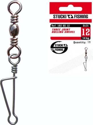 Stucki Thun Barrel Swivel with Italian Snap