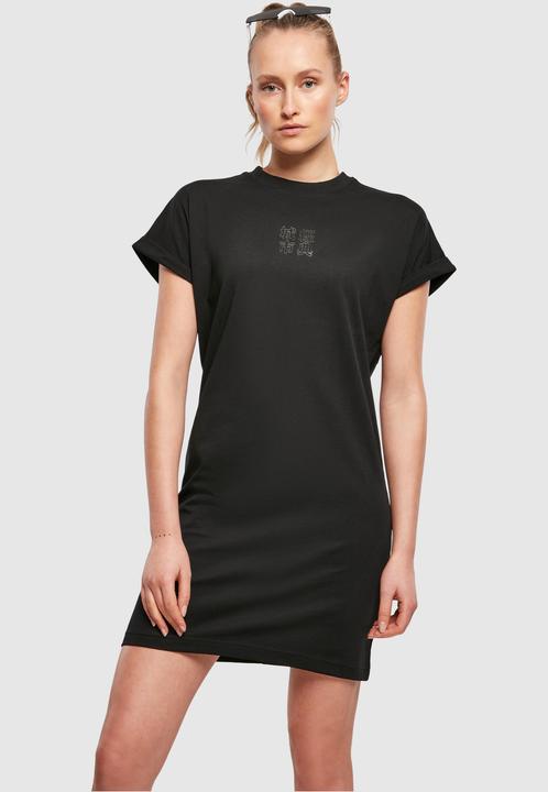 Produktbild Urban Classics Ladies Cut On Sleeve Printed Tee Dress (XL)