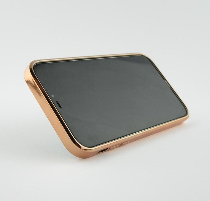 Actual product image PhoneLook Coque Gel Bronze avec anneau gris (Apple iPhone XR)
