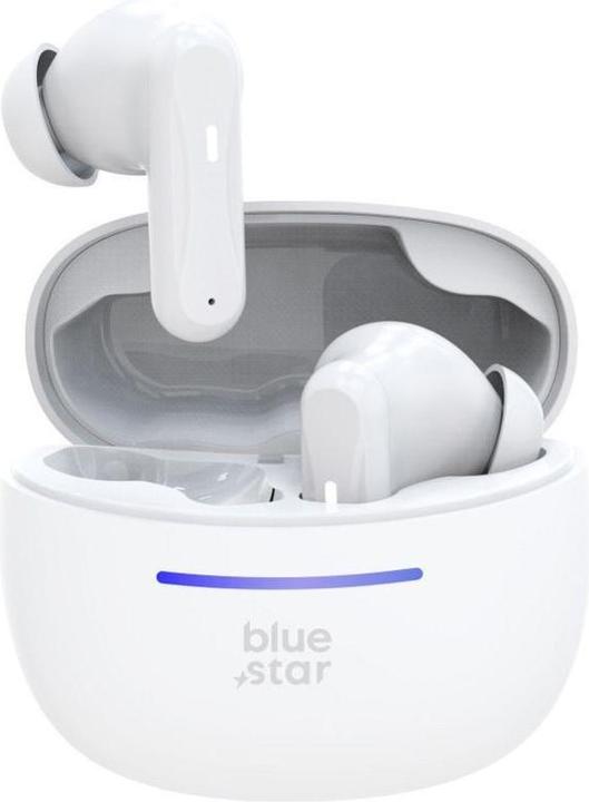 Immagine prodotto Wired headphones Blue Star BLUE STAR wireless earphones bluetooth TWS BK44 white (Senza fili)