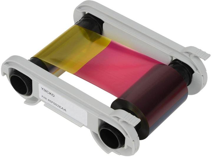 Evolis Nastro YMCKO (Blu, Rosa, Giallo, Nero)