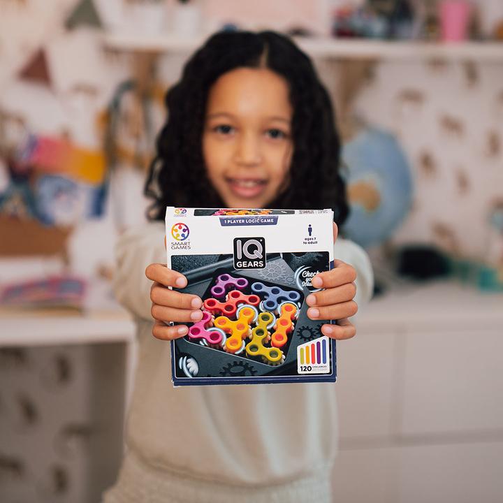 Actual product image Smart Games IQ Gears (German, French, Italian, English)
