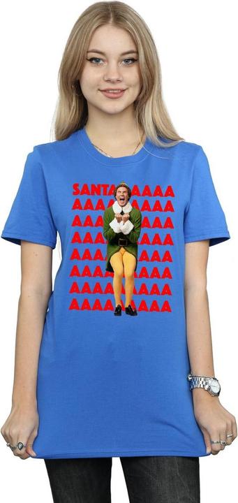 Produktbild Elf Buddy Santa Scream TShirt (L)