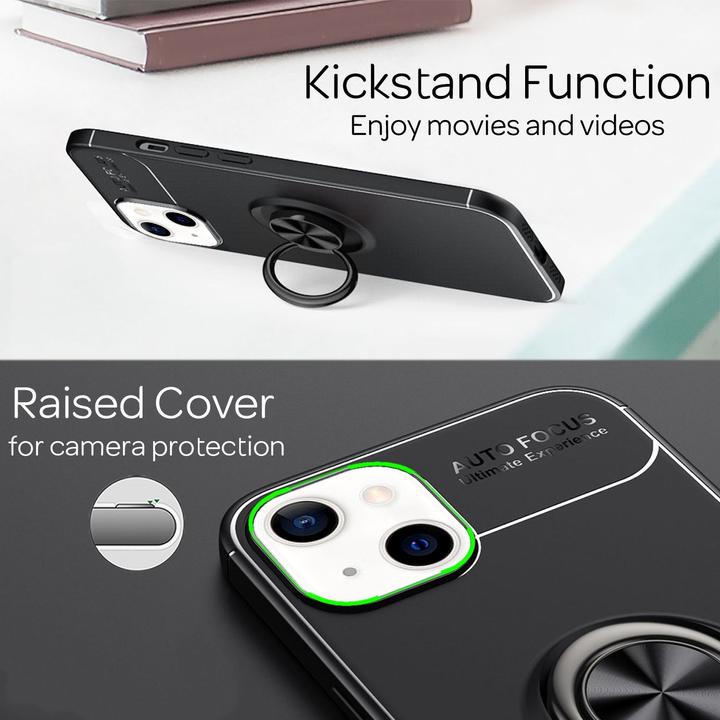 Immagine prodotto Nalia Custodia per cellulare in silicone ad anello (Apple iPhone 13)