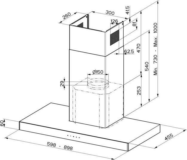 Immagine prodotto Cappuccio, STILO GLASS SMART A60 (Cappuccio)