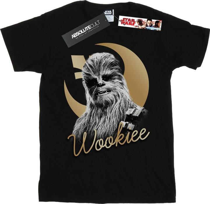 Star Wars The Last Jedi Gold Chewbacca TShirt Mädchen
