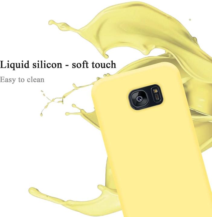 Image du produit Cadorabo TPU Liquid Silicone Case Cover (Samsung Galaxy S7 Edge)