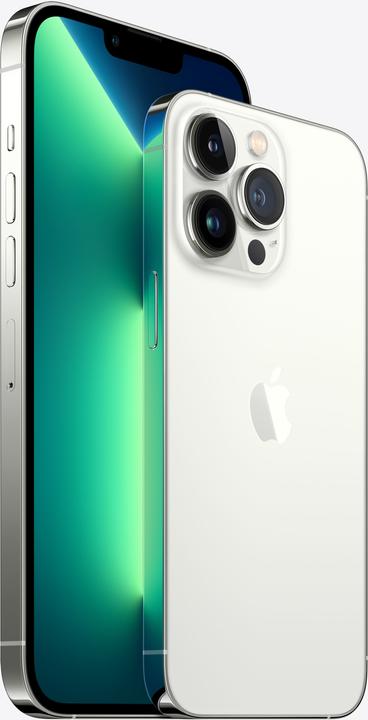 Image du produit Apple iPhone 13 Pro (128 Go, Silver, 6.10", SIM + eSIM, 12 Mpx, 5G)