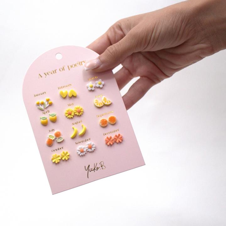 Actual product image Yuko.B A year full of poetry (Ceramic, Stainless steel)