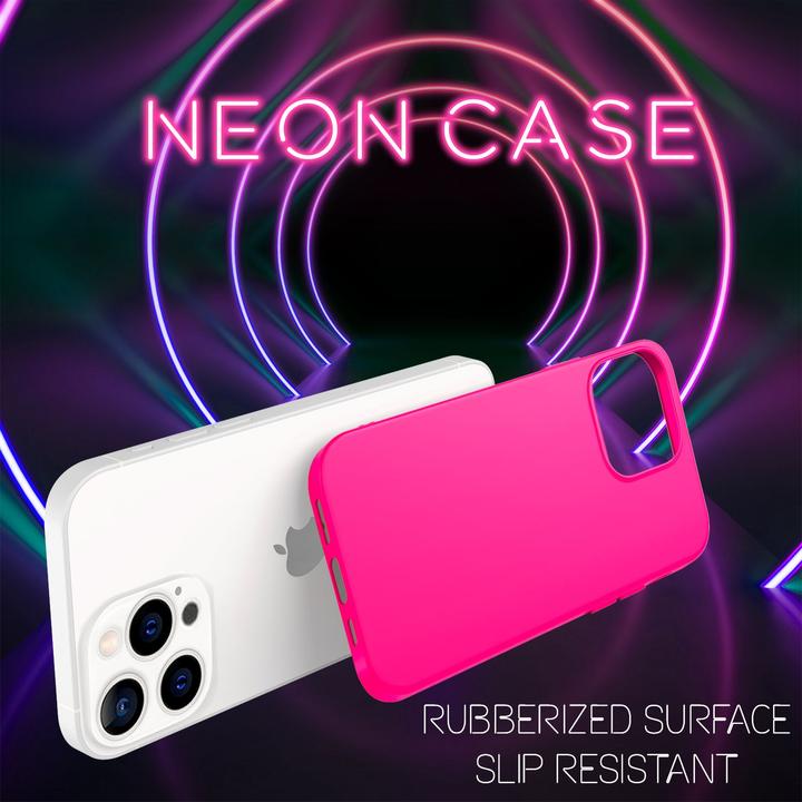 Immagine prodotto Nalia Custodia per cellulare in silicone al neon (Apple iPhone 13 Pro)