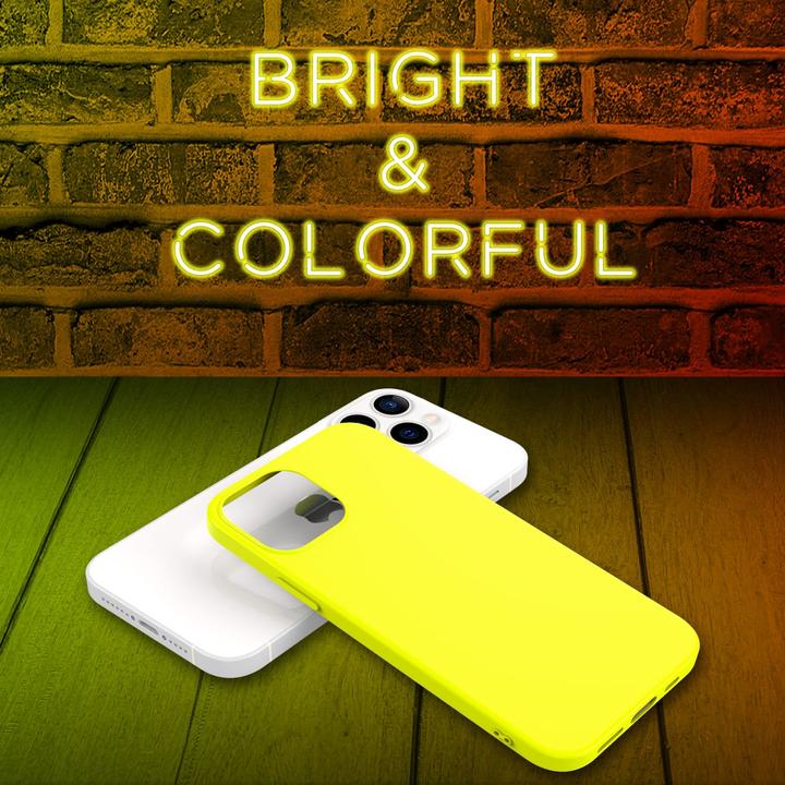 Produktbild Nalia Neon Silikon Handyhülle (Apple iPhone 13 Pro Max)