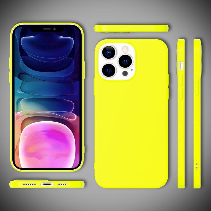 Produktbild Nalia Neon Silikon Handyhülle (Apple iPhone 13 Pro Max)